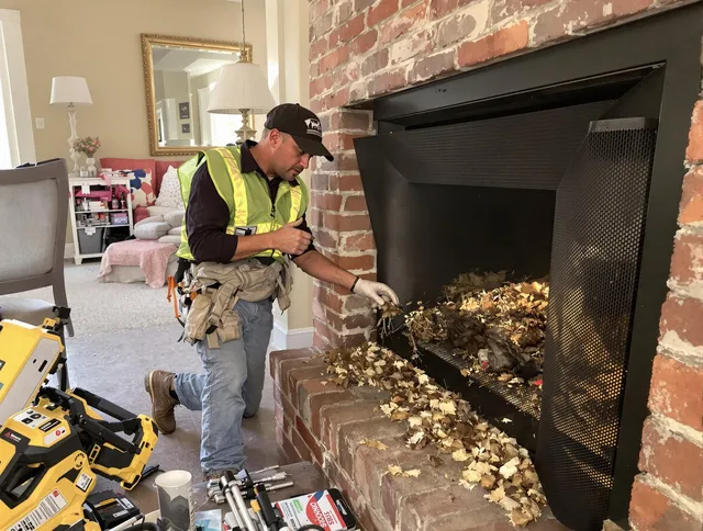 Safe screening installation by East Los Angeles Chimney Sweep in East Los Angeles, CA