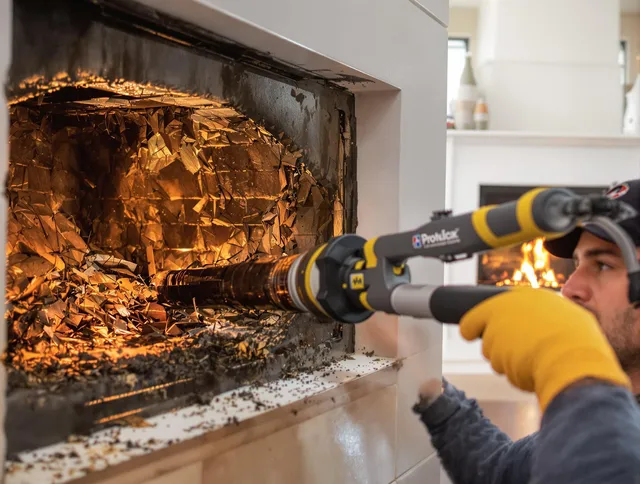 Professional chimney cleaning by East Los Angeles Chimney Sweep in East Los Angeles, CA