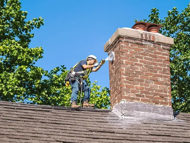 East Los Angeles Chimney Sweep performing an inspection with advanced tools in East Los Angeles, CA