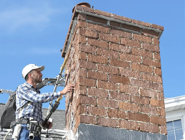 Brickwork for a chimney rebuild by East Los Angeles Chimney Sweep in East Los Angeles, CA