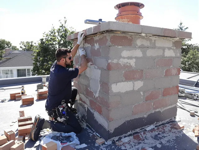 Advanced chimney repair process by East Los Angeles Chimney Sweep in East Los Angeles, CA