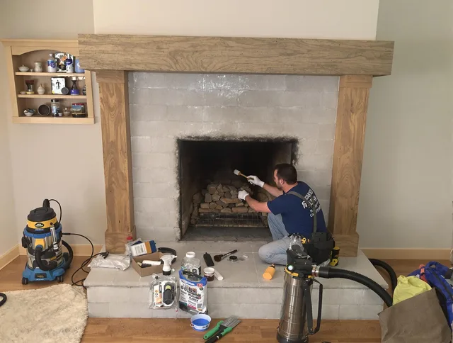 Detailed creosote removal process by East Los Angeles Chimney Sweep in East Los Angeles, CA