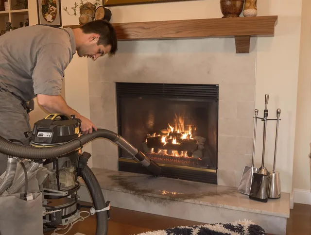 Routine fireplace upkeep by East Los Angeles Chimney Sweep in East Los Angeles, CA